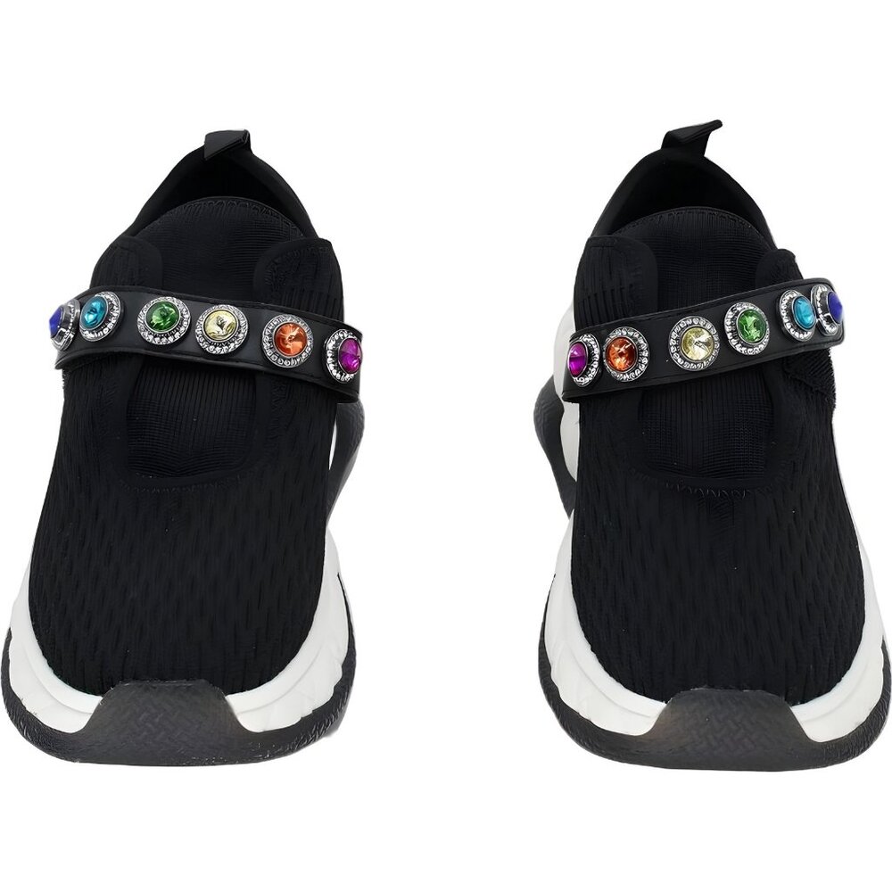 Kurt Geiger London Knit Jewel Slip-On Sneakers Black Women's EU 39 - Picture 5 of 6